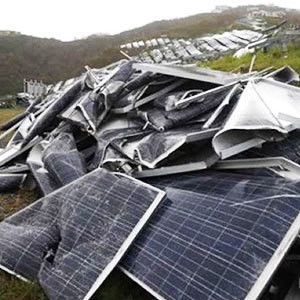 Máquina de reciclagem de resíduos de painéis solares
