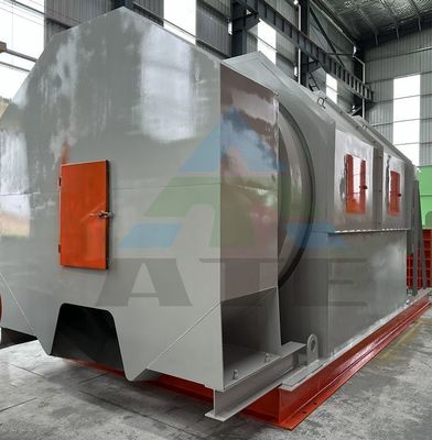 2000 kg Máquina de triagem por tela Trommel para triagem de resíduos domésticos e de construção