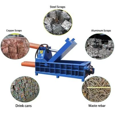 270KN Propulsão nominal Baler hidráulico de metal para máquina de prensagem de metais de ligas de alumínio