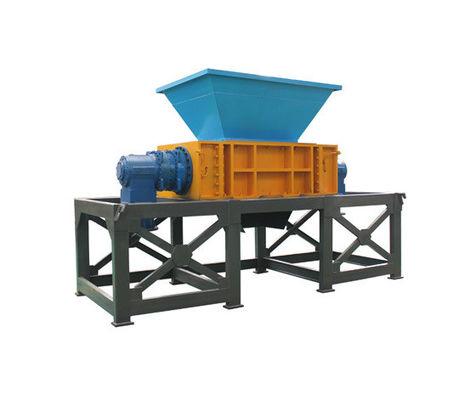 Máquina de trituração de paletes de madeira, cartão, lâmina, caixa de cartão, máquina de trituração dupla, peso 2,8 t