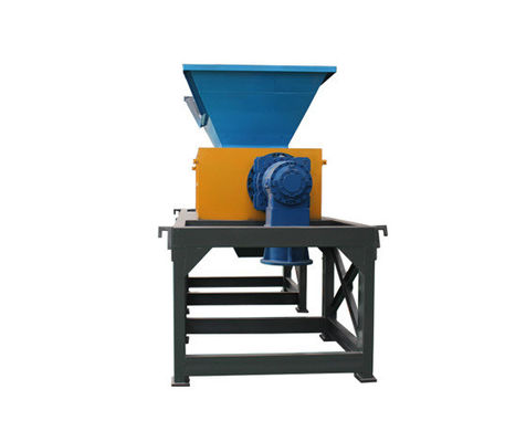 Máquina de trituração de paletes de madeira, cartão, lâmina, caixa de cartão, máquina de trituração dupla, peso 2,8 t