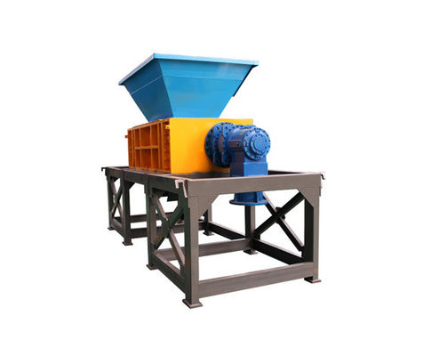 Máquina de trituração de paletes de madeira, cartão, lâmina, caixa de cartão, máquina de trituração dupla, peso 2,8 t