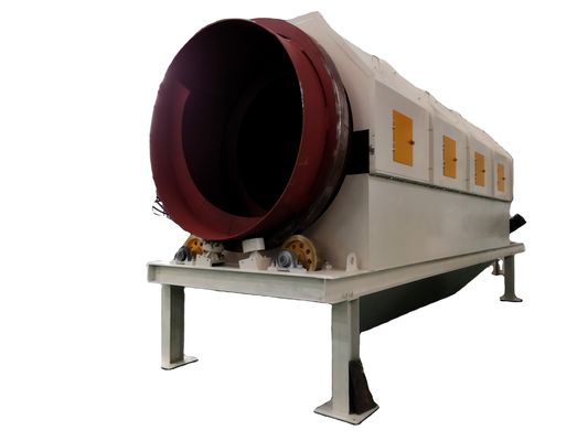 Máquina de tratamento de resíduos para triagem de resíduos sólidos na indústria de alimentos e bebidas