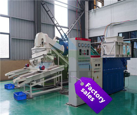 Máquina de contador de arroz de cobre seco de capacidade de 300-500 kg/h para granulador de cabo de sucata melhorado