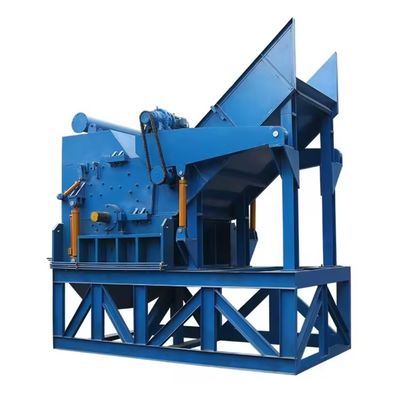 55kW duplo eixo de pneu de borracha resíduos de plástico PVC PET garrafas de metal borracha plástico pellets máquina de trituração de parede