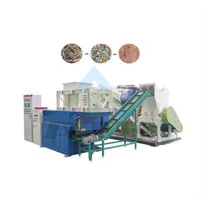 Granulador de resíduos de cobre PVC Granulador de resíduos de cabo automático separado Tamanhos de saída 3cm