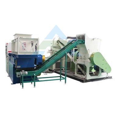 Granulador de resíduos de cobre PVC Granulador de resíduos de cabo automático separado Tamanhos de saída 3cm