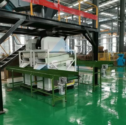 Máquina de separador de radiador de cobre e alumínio de tensão personalizada para processamento de metais