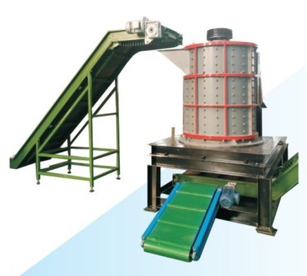 Separador de reciclagem de resíduos de radiadores de alumínio e cobre para função de processamento de metais