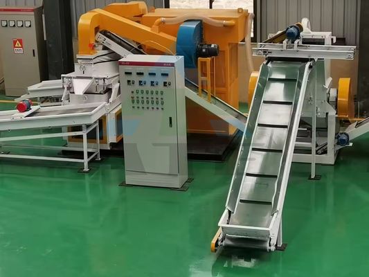 Máquina de reciclagem de fio de cobre para desmontagem de estator e reciclagem de metais