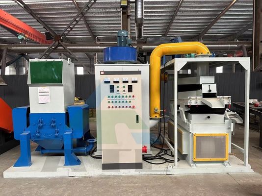 Máquina de granulação de fio de cobre de capacidade de 3000L/H para reciclagem de sucata de metal de alta automação