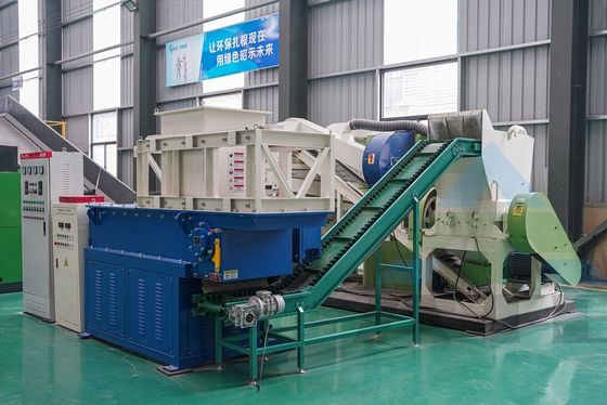 Máquina de granulação de fio de cobre de capacidade de 3000L/H para reciclagem de sucata de metal de alta automação