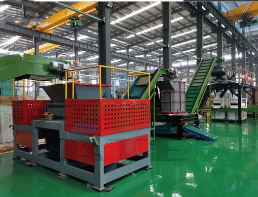 Função de processamento de metais Coletor de resíduos para sistema automatizado de reciclagem de radiadores