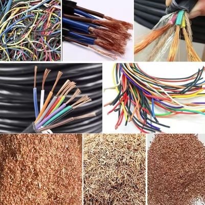 Fábrica de reciclagem de sucata de fios de cabo de aço inoxidável com taxa de reciclagem de 99%