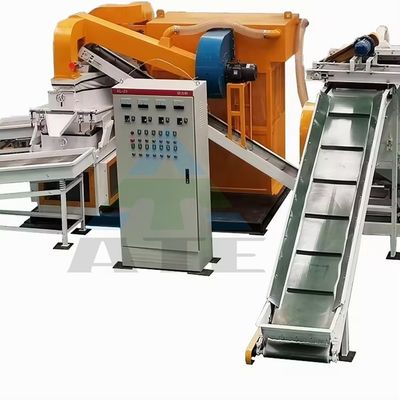 Material de processamento de sucata de cobre Granulador de grânulos metálicos para reciclagem de cabos de cobre