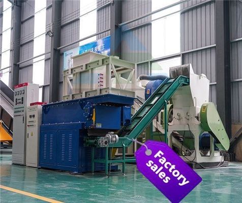 300-500 kg/h Máquina de separação de fios de sucata para instalação de reciclagem de cabos elétricos