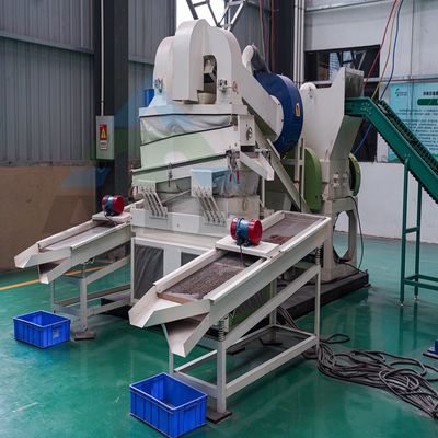 Máquina de reciclagem de fios de cobre secos para indústria