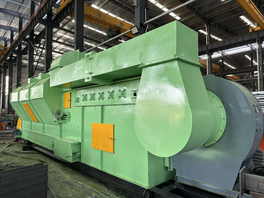 Máquinas de triagem de resíduos domésticos Separador de ar horizontal para triagem automática de plásticos