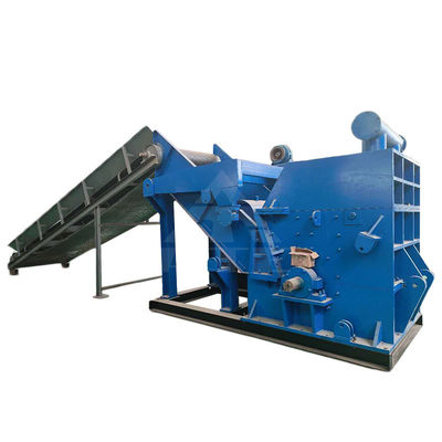 Máquina de trituração de aço para reciclagem de sucata em aplicações de construção