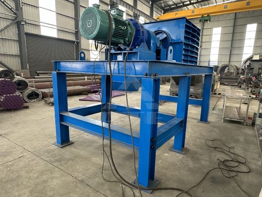 Máquina de quebra de sacos de plástico para equipamento de triagem de resíduos domésticos