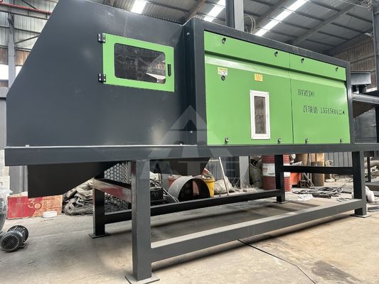 98-99% taxa de separação Máquina de triagem de plástico e metal com separador de corrente de Eddy