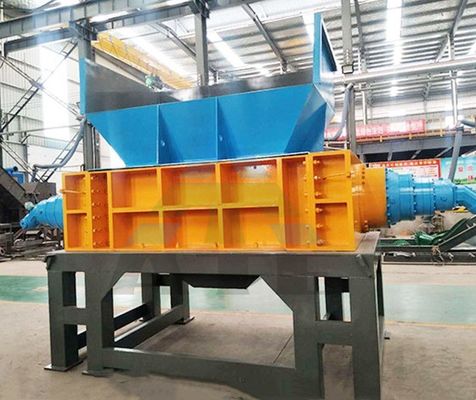 Máquina de separação de resíduos de radiador de recuperação de um único eixo para ferro de cobre e alumínio