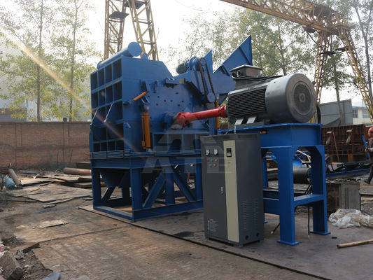Reciclar Resíduos de Lata Alumínio Quadro com e fácil de operar Metal Shredder máquina trituradora
