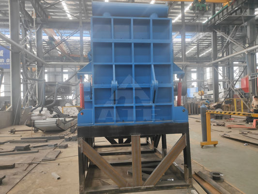Reciclar Resíduos de Lata Alumínio Quadro com e fácil de operar Metal Shredder máquina trituradora