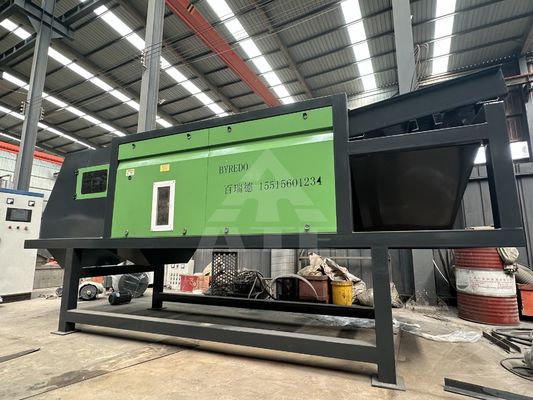 Separador magnético para latas de cobre e alumínio de metais não ferrosos