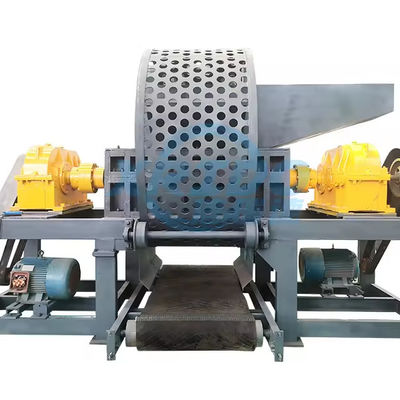 Máquina de trituração de pneus para pneus de arame 2200 kg Peso Design durável