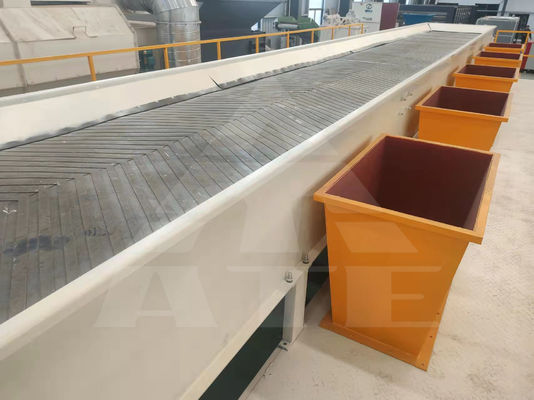 Máquina de triagem de resíduos de fácil utilização para triagem manual no sistema de gestão de resíduos