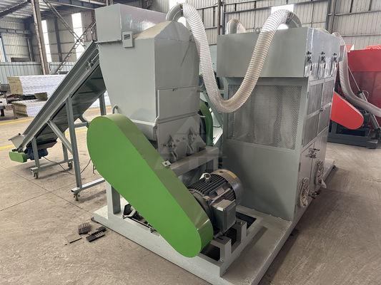 Máquina automática de arroz de cobre seco para reciclagem de granulador de fio de cabo