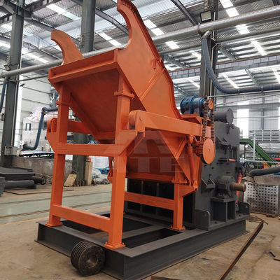 Máquina de trituração de sucata de metal de 30 kW de potência Adequada para vários materiais de sucata