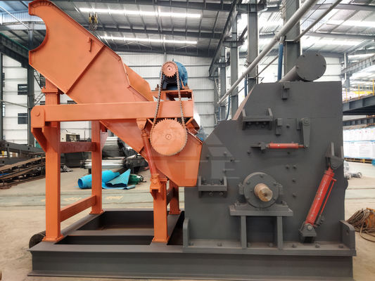Máquina de trituração de sucata de metal de 30 kW de potência Adequada para vários materiais de sucata