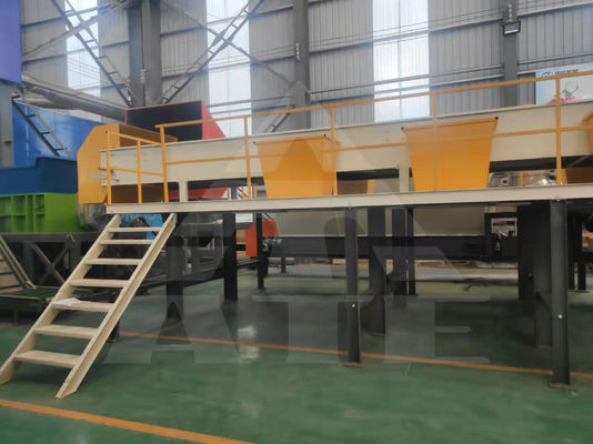Plataforma de triagem de venda Máquina de triagem de resíduos sólidos com 2000 kg de peso e desempenho