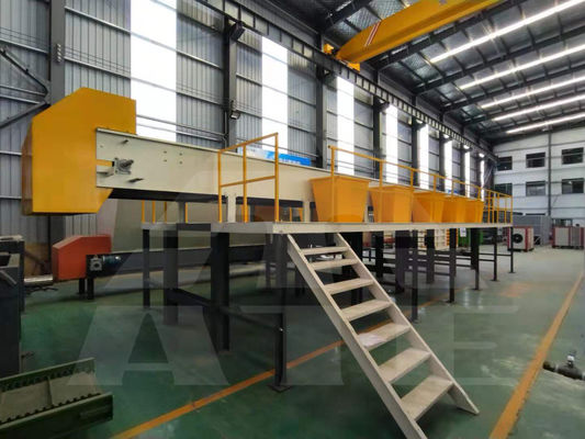 Plataforma de triagem de venda Máquina de triagem de resíduos sólidos com 2000 kg de peso e desempenho