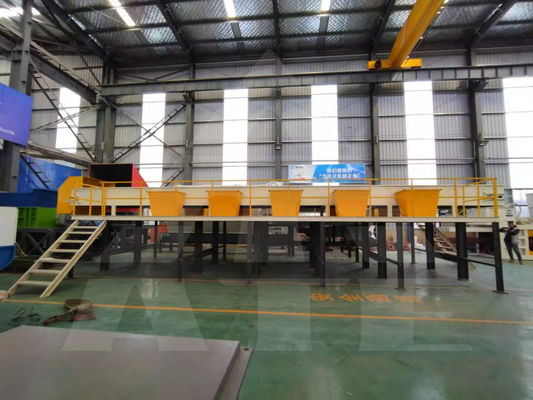 Plataforma de triagem de venda Máquina de triagem de resíduos sólidos com 2000 kg de peso e desempenho