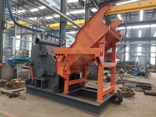 Máquina multifuncional de reciclagem de aço e alumínio com trituradores de sucata de metal de 30 kW
