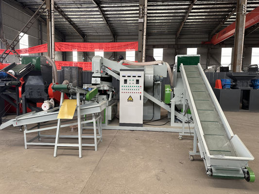 Máquina de reciclagem de fios de cobre de capacidade de 300-500 kg/h para granulador automático de cabos