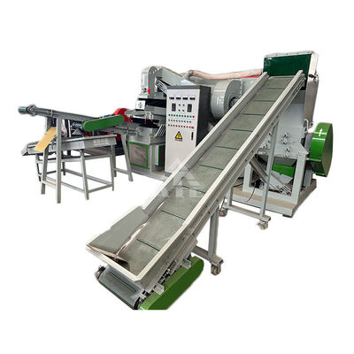 Granulador de cabo de cobre Máquina de reciclagem de fios de cobre Máquina automática de arroz de cobre seco