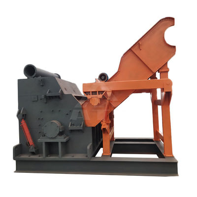 30kW Poderosa Resíduos de Aço Ferro Metal Resíduos de Metal Triturador Plantas Máquina trituradora de ferro