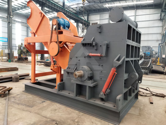 30kW Poderosa Resíduos de Aço Ferro Metal Resíduos de Metal Triturador Plantas Máquina trituradora de ferro