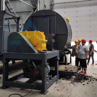 Reciclagem de resíduos de pneus Máquina de trituração de pneus 2200 kg