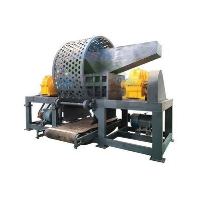 Linha de produção de máquinas de trituração de pneus usados totalmente automática