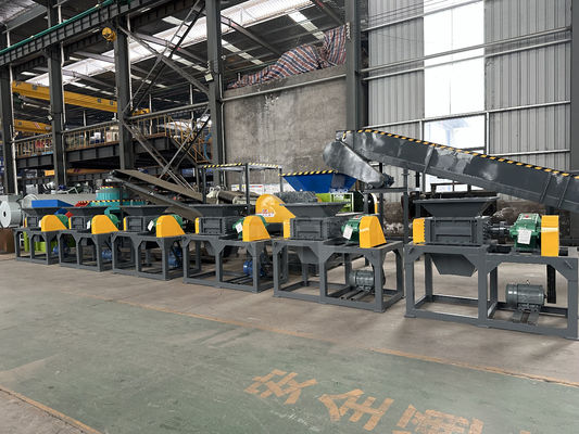 Famous MOTOR Double Shaft Multipurpose Shredder para sacos de plástico de sucata e árvore de madeira