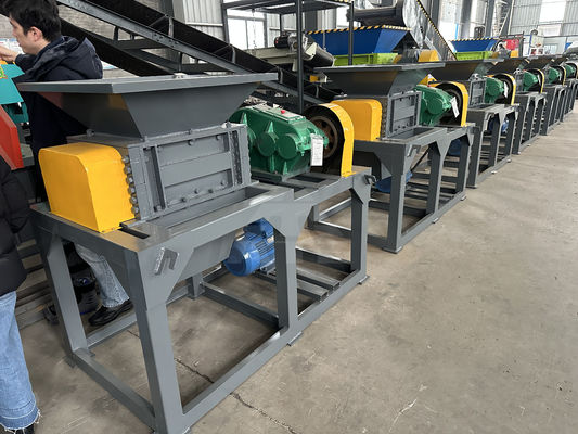 Famous MOTOR Double Shaft Multipurpose Shredder para sacos de plástico de sucata e árvore de madeira