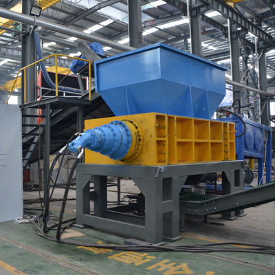 Indústria de reciclagem de borracha Máquina automática de reciclagem de pneus de alta potência para pó de borracha