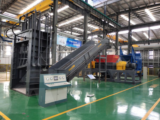 200-2200mm Tamanho de entrada Triturador automático de eixo duplo para plásticos e sucata de metal