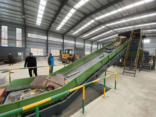 200-2200mm Tamanho de entrada Triturador automático de eixo duplo para plásticos e sucata de metal