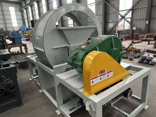 Máquina de trituração de pneus de borracha plástica de eixo duplo 5000 kg